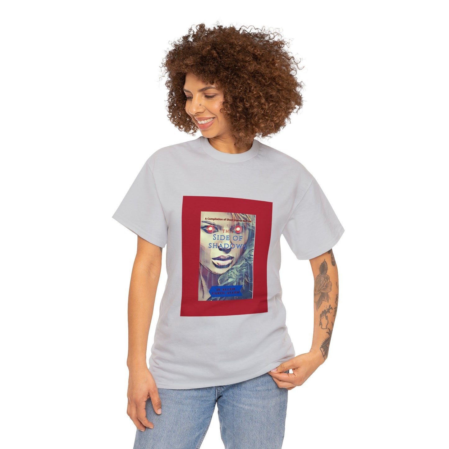 This Side of Shadows Style 2 Unisex Heavy Cotton Tee