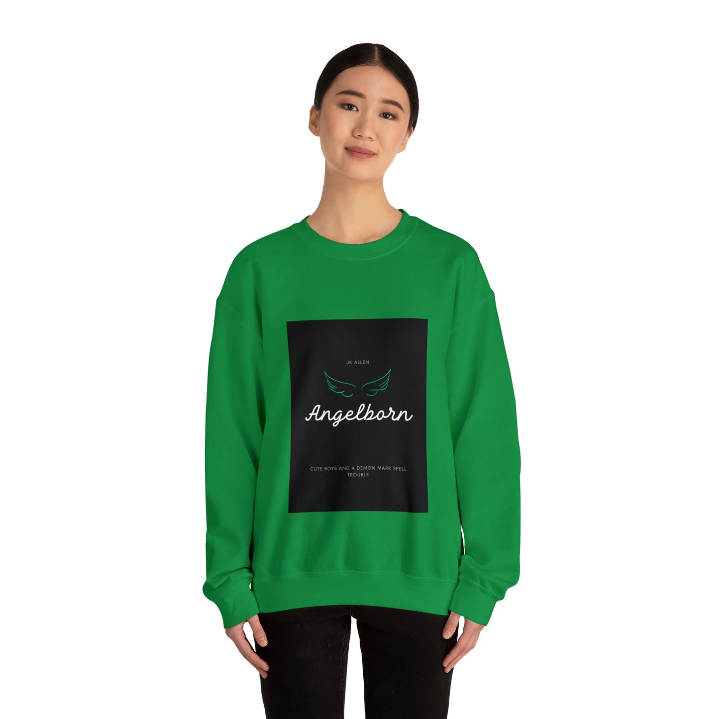 Angelborn Style 2 Unisex Heavy Blend™ Crewneck Sweatshirt