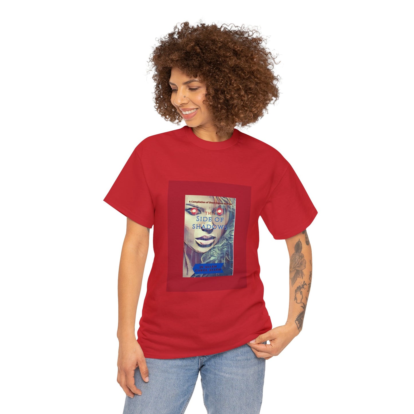 This Side of Shadows Style 2 Unisex Heavy Cotton Tee