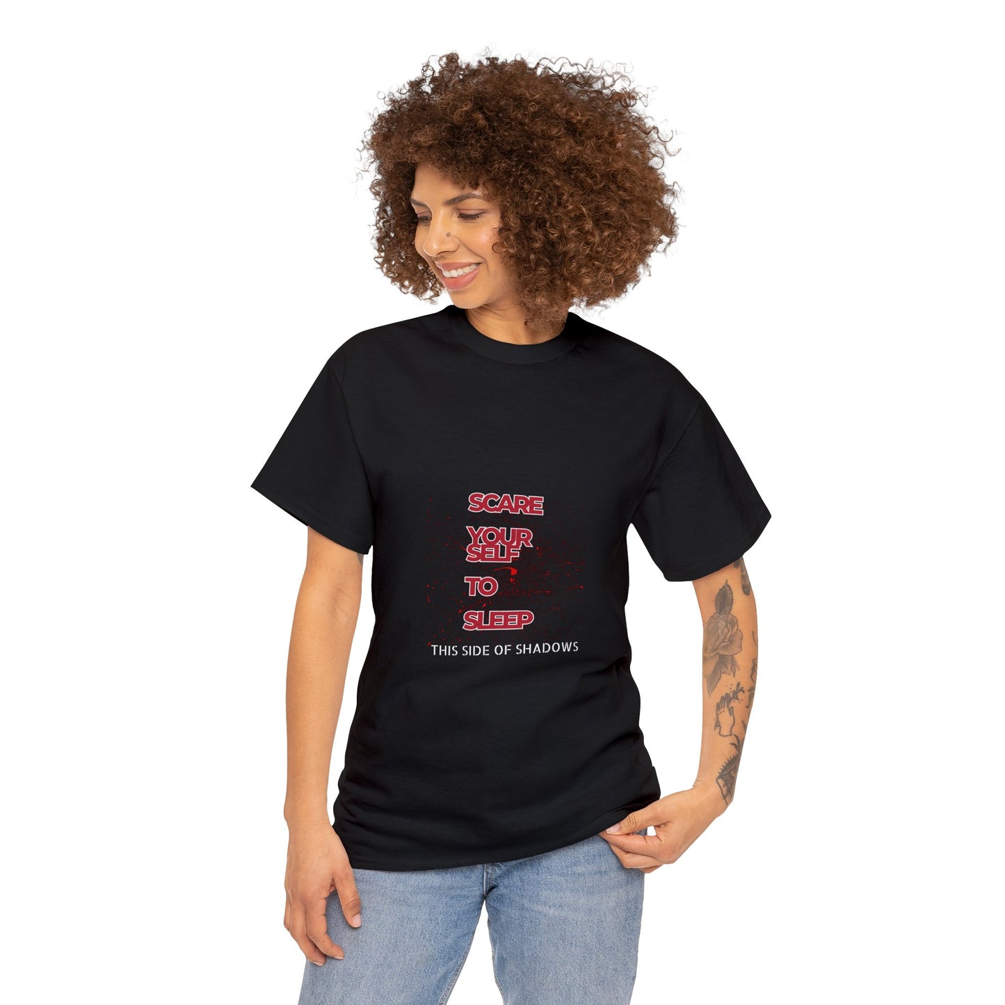 This Side of Shadows Style 1 Unisex Heavy Cotton Tee