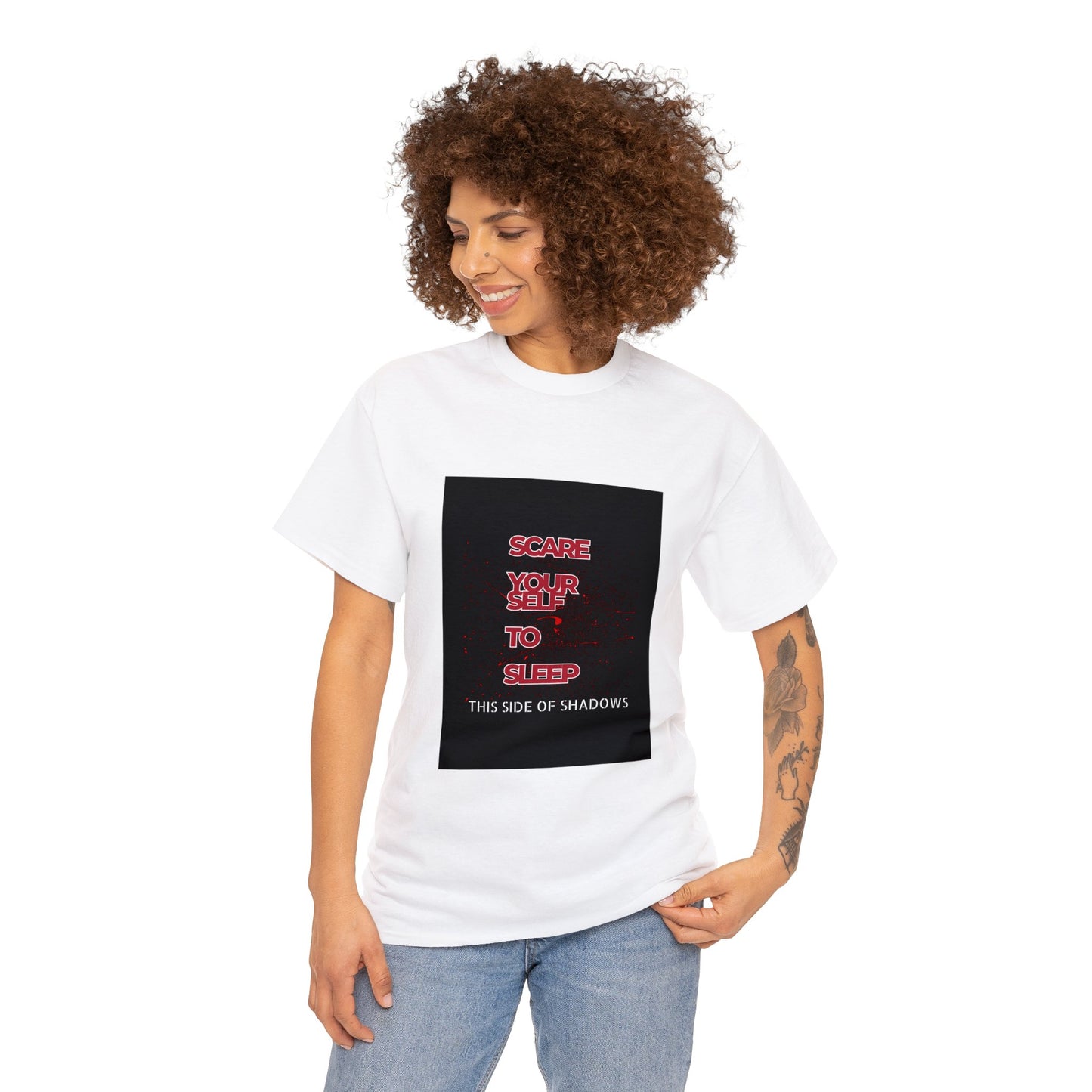 This Side of Shadows Style 1 Unisex Heavy Cotton Tee