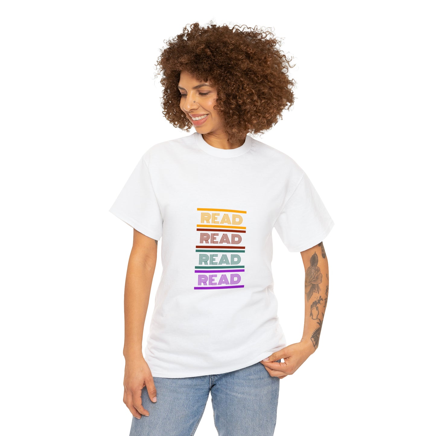 Read Unisex Heavy Cotton Tee