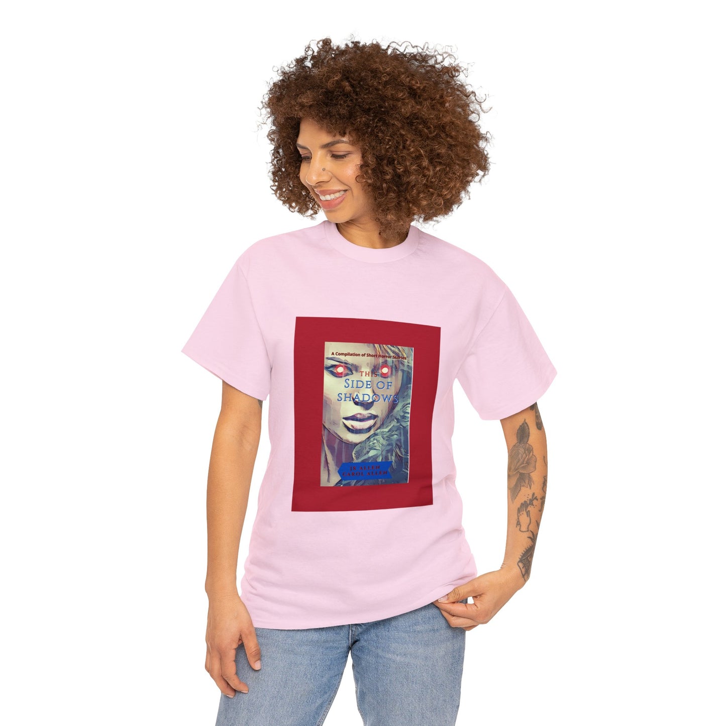 This Side of Shadows Style 2 Unisex Heavy Cotton Tee