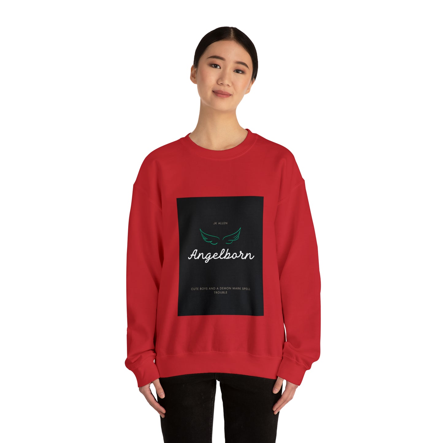 Angelborn Style 2 Unisex Heavy Blend™ Crewneck Sweatshirt