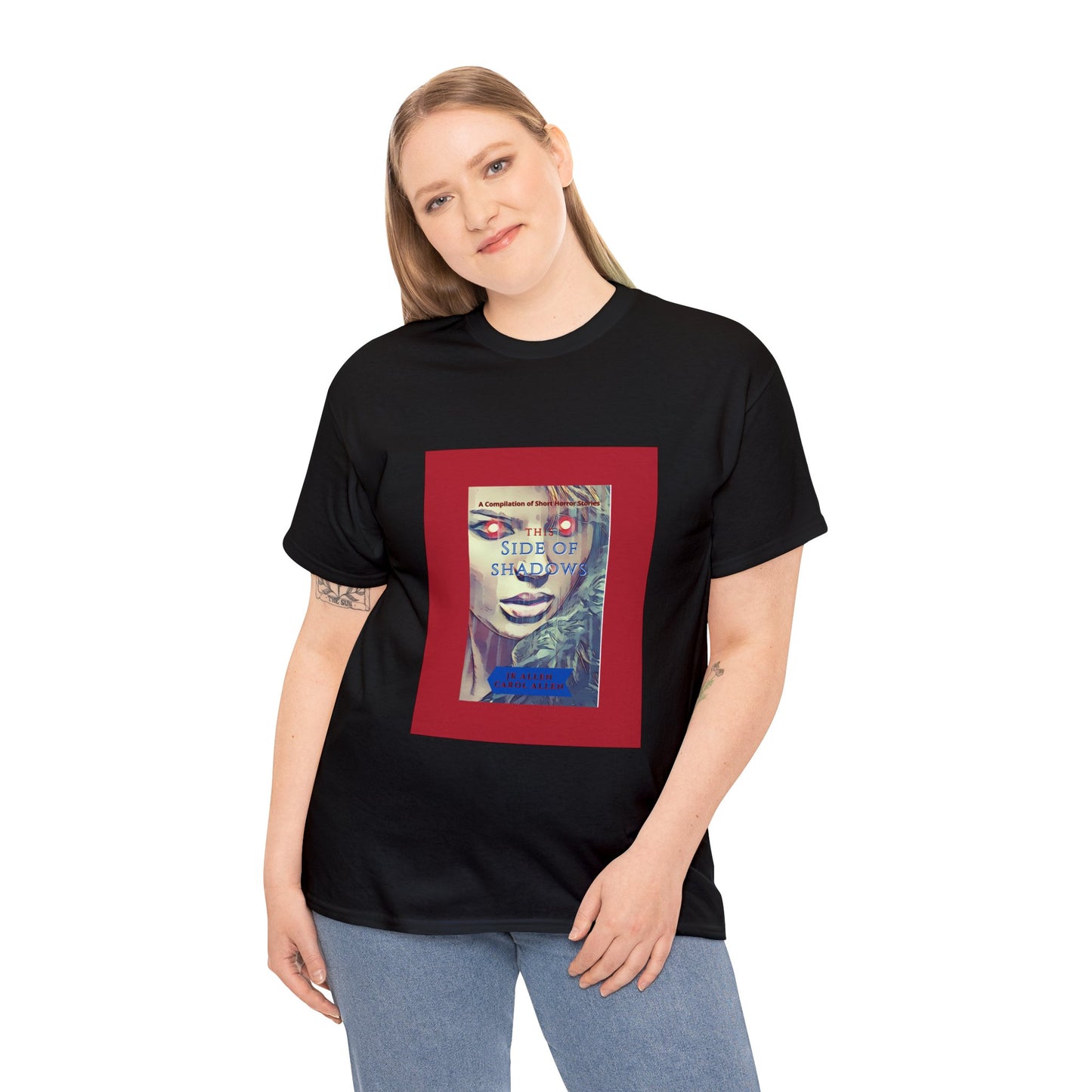 This Side of Shadows Style 2 Unisex Heavy Cotton Tee