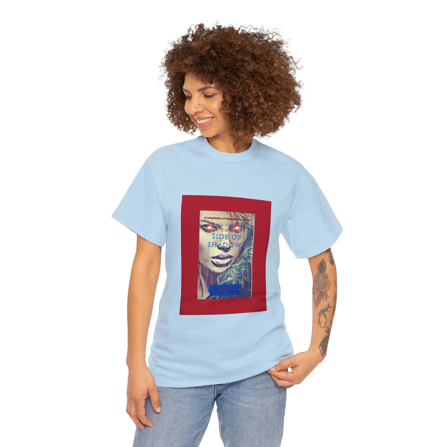 This Side of Shadows Style 2 Unisex Heavy Cotton Tee