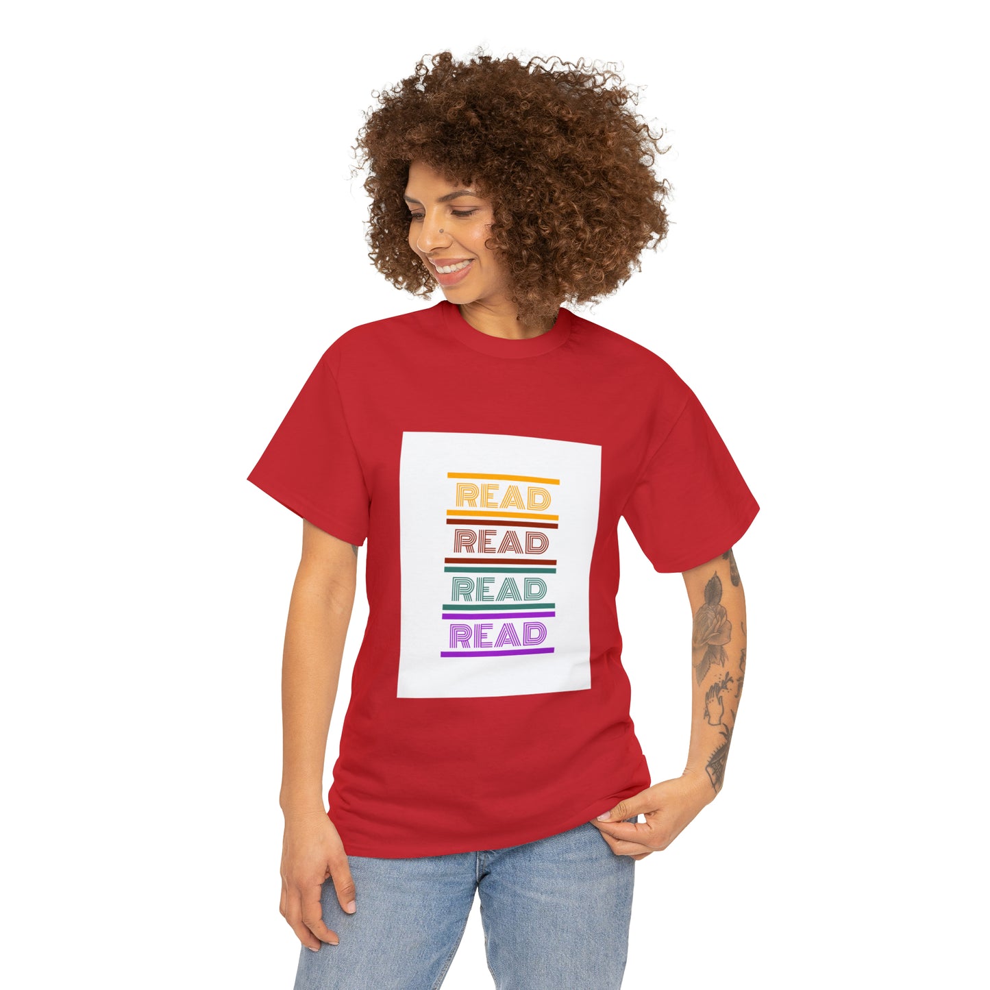 Read Unisex Heavy Cotton Tee