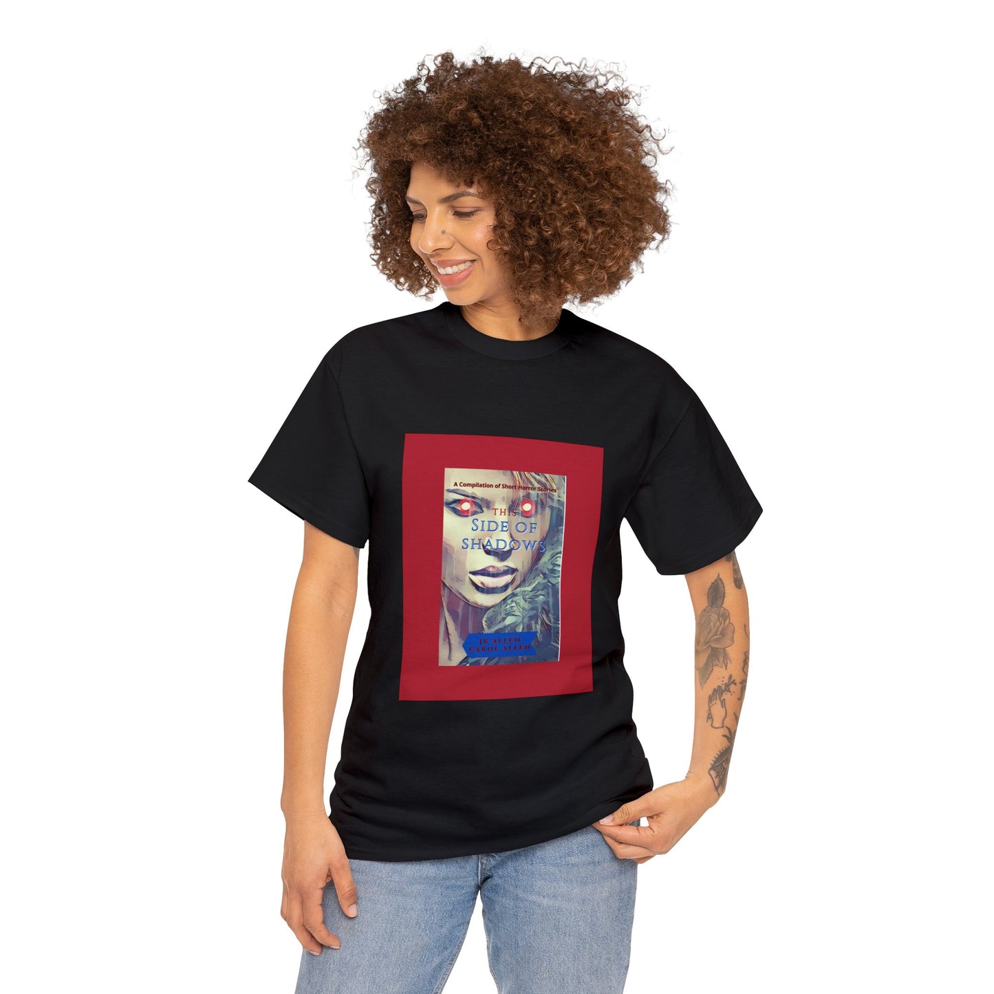 This Side of Shadows Style 2 Unisex Heavy Cotton Tee